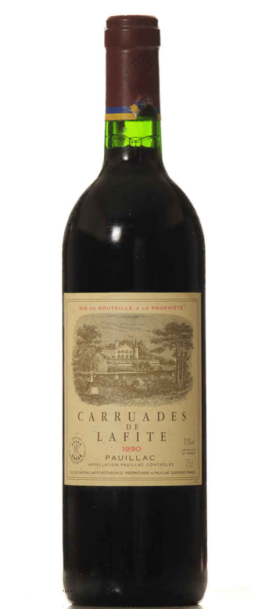 Chateau Lafite Rothschild Carruades De Lafite Rothschild 1990