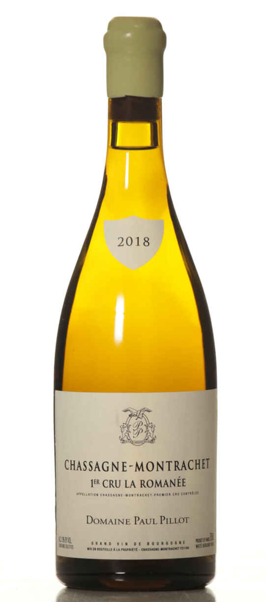 Paul Pillot Chassagne Montrachet Blanc La Romanee 1er Cru 2018