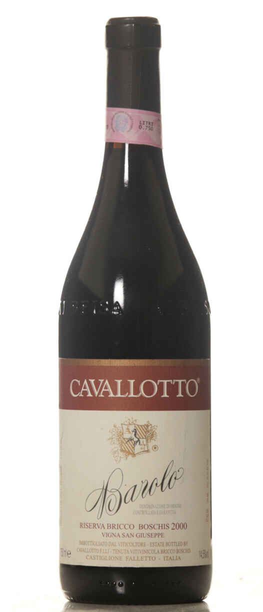 Cavallotto Barolo Bricco Boschis Vigna San Giuseppe Riserva 2000