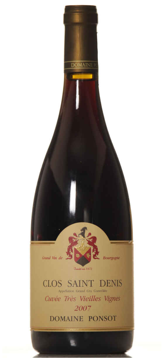 Ponsot Clos Saint Denis Grand Cru 2007