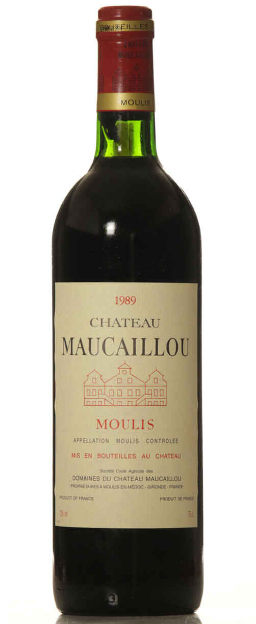 Chateau Maucaillou, 1989