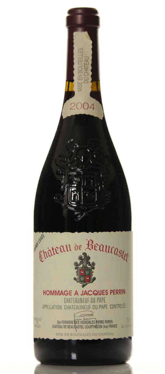 Beaucastel Chateauneuf Du Pape  Hommage A Jacques Perrin 2004