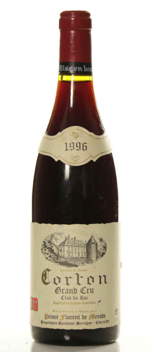 Prince Florent De Merode Corton Clos Du Roi Grand Cru 1996