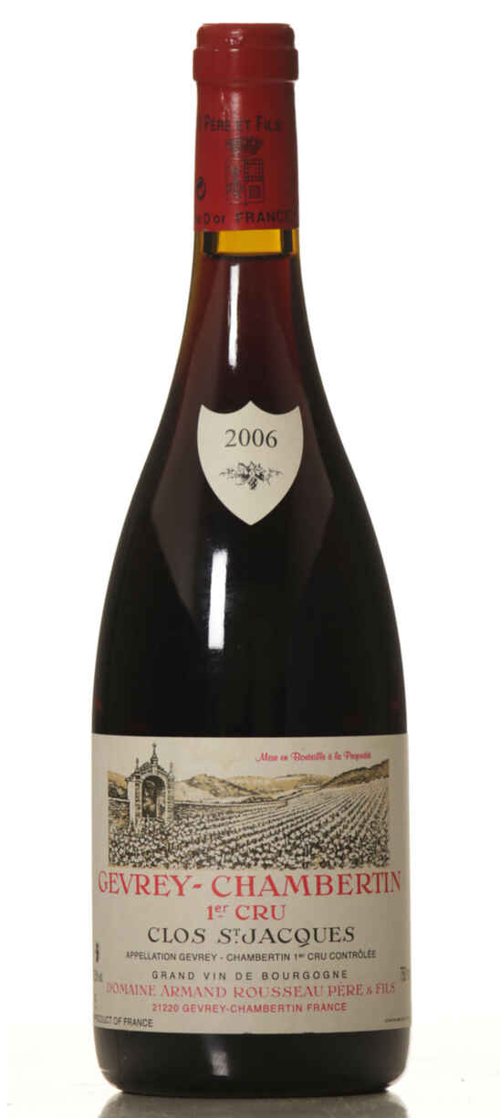 Armand Rousseau Gevrey Chambertin Clos Saint Jacques 1er Cru 2006