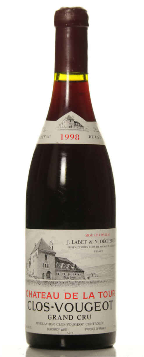 Chateau De La Tour Clos De Vougeot Grand Cru 1998