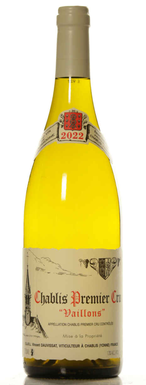 Vincent Dauvissat Chablis Vaillons 1er Cru, 2022