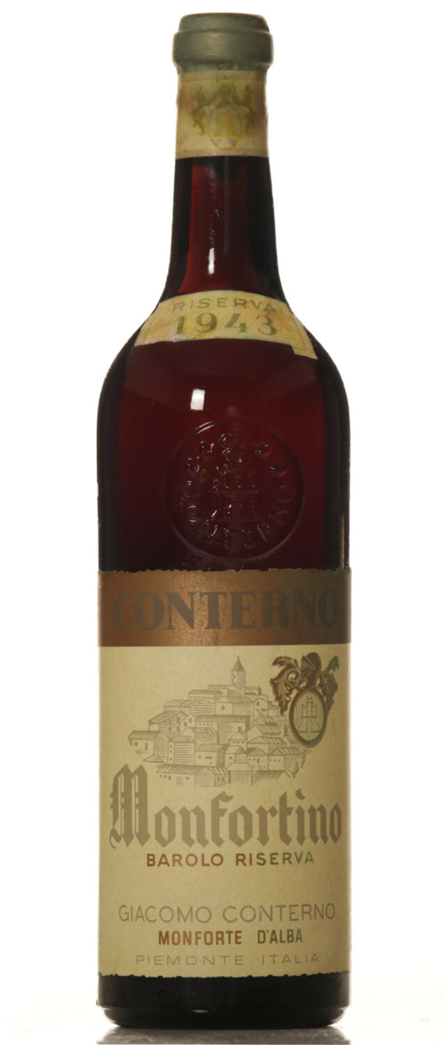 Giacomo Conterno Barolo Monfortino, 1943