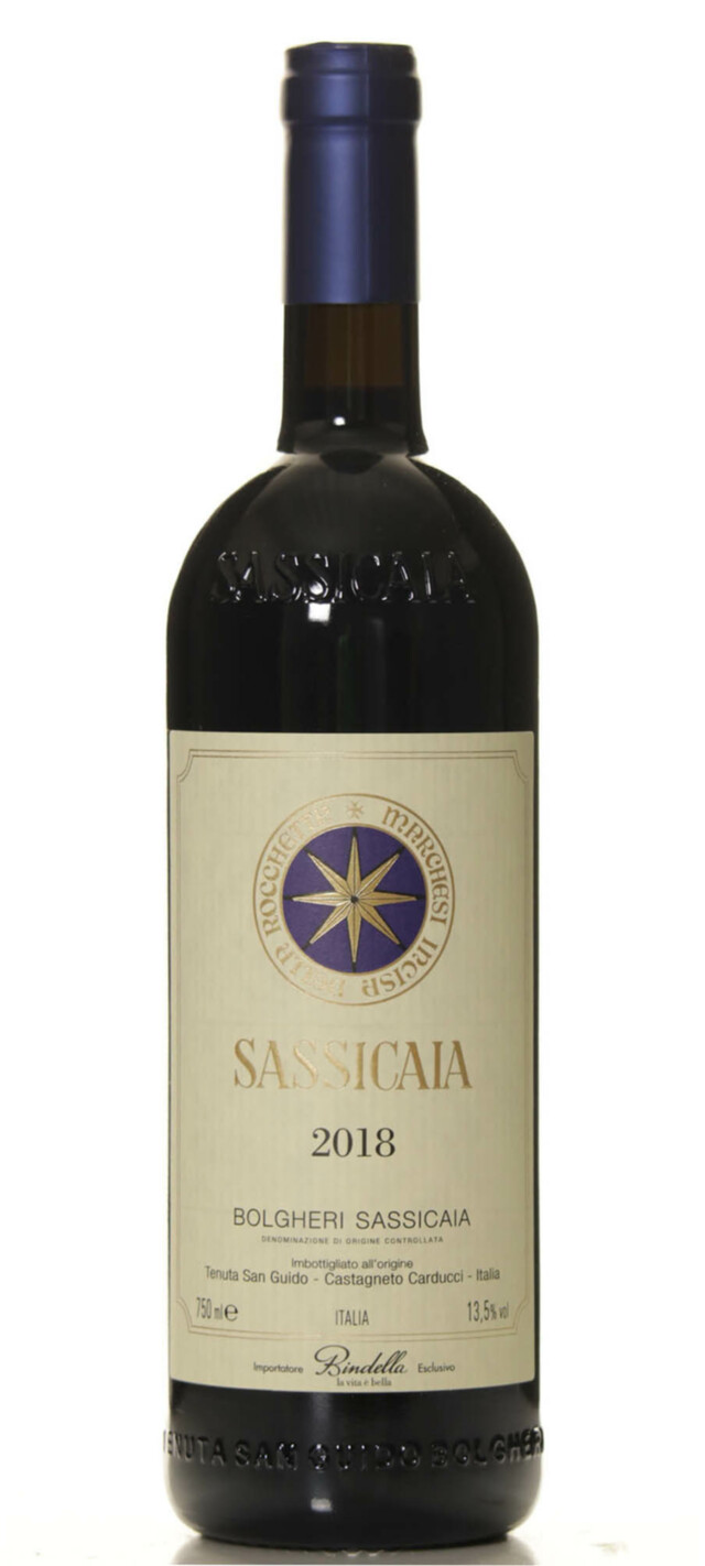 Tenuta San Guido Sassicaia, 2018