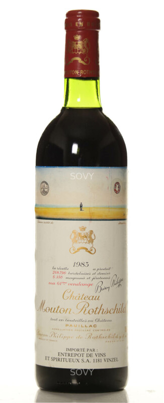 Chateau Mouton Rothschild, 1983