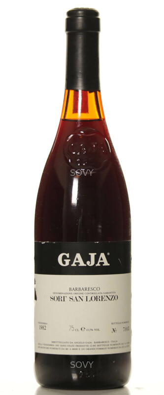 Gaja Barbaresco Sori San Lorenzo, 1982