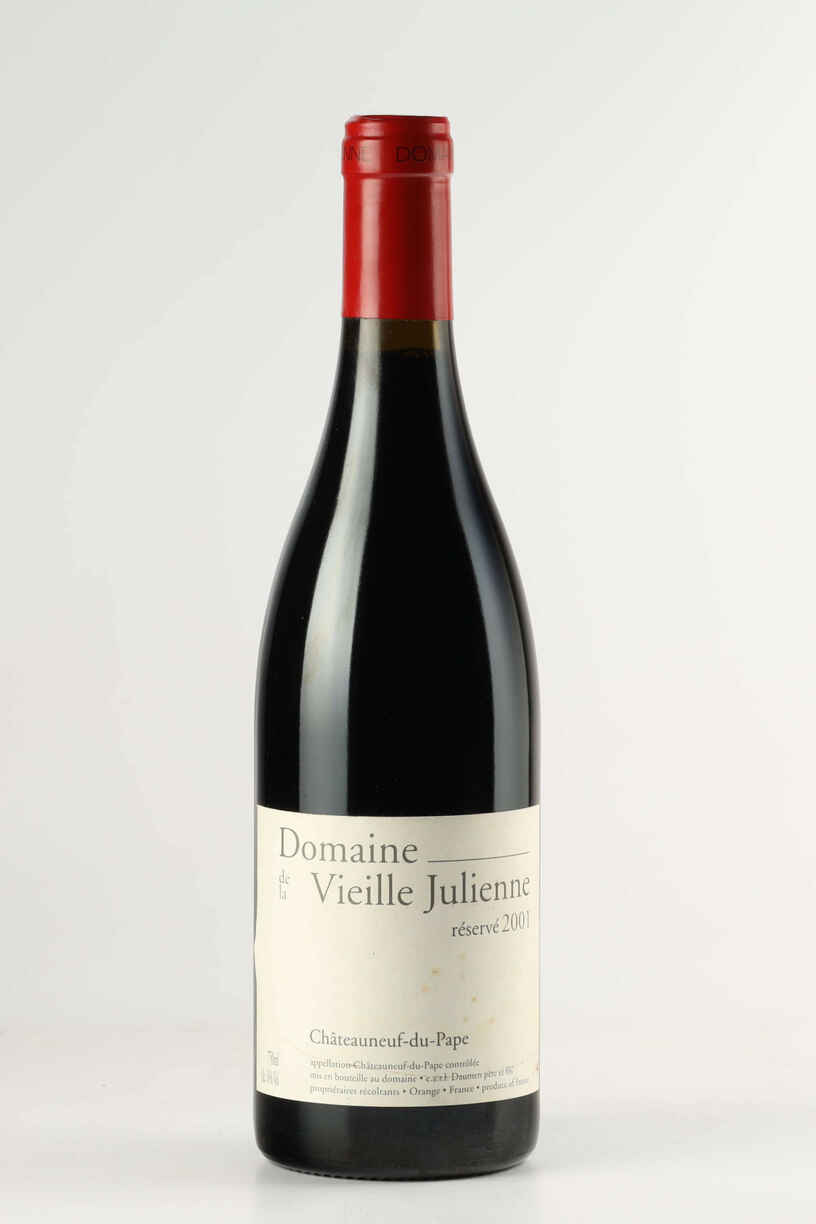 De La Vieille Julienne Chateauneuf Du Pape Cuvee Reserve 2001