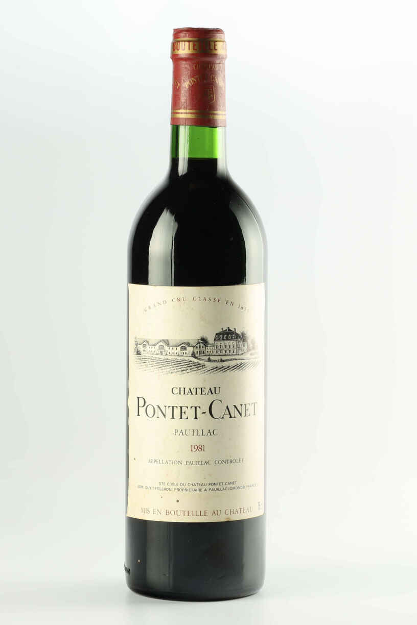 Chateau Pontet Canet 1981