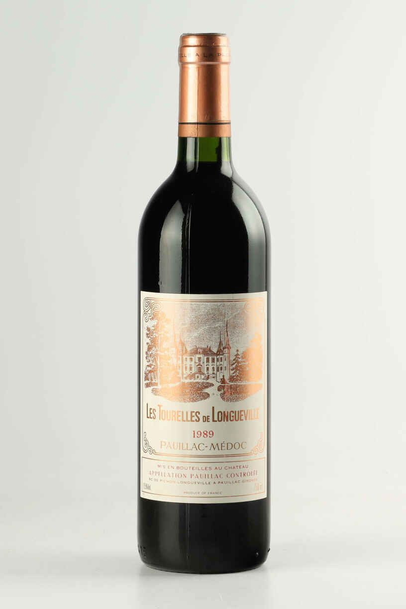 Chateau Pichon Baron Les Tourelles De Longueville 1989