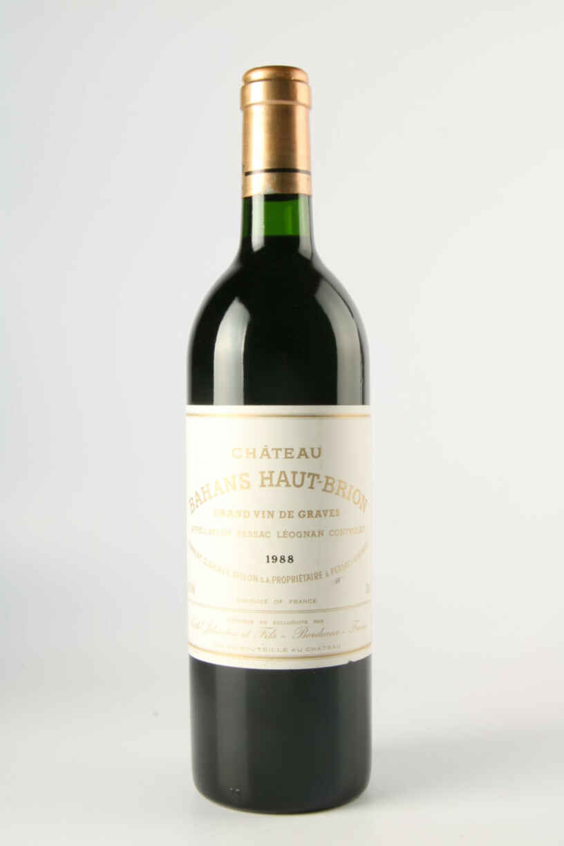 Chateau Haut Brion Chateau Bahans De Haut Brion 1988