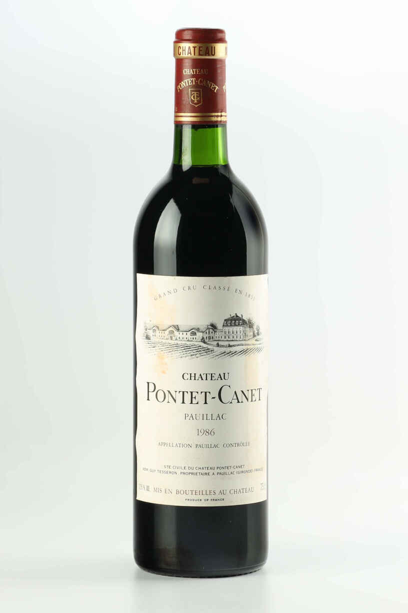 Chateau Pontet Canet 1986