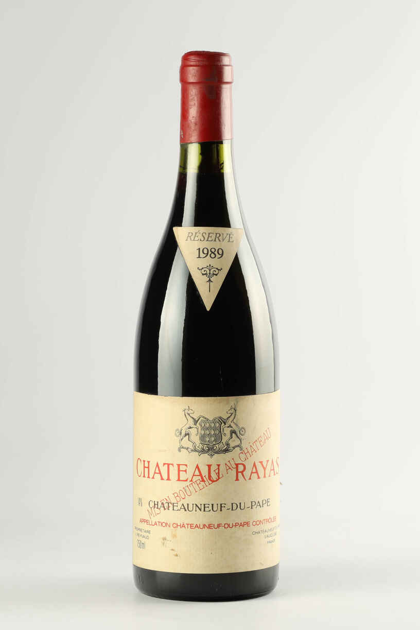 The Greatest Wines Chateauneuf Du Pape Chateau Rayas Rouge 1989