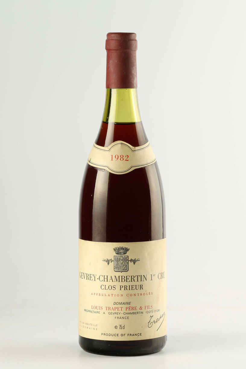 Jean & Jean Louis Trapet Gevrey Chambertin Clos Prieur 1er Cru 1982