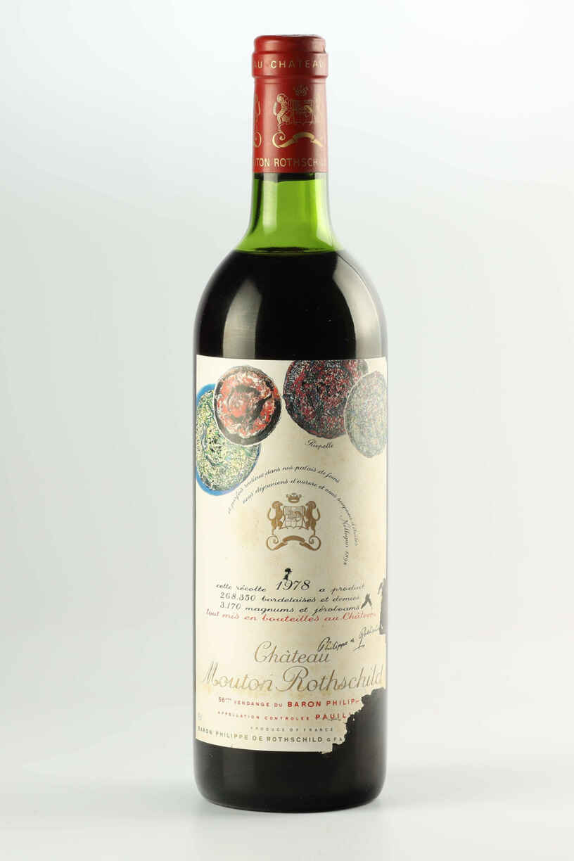 Chateau Mouton Rothschild 1978