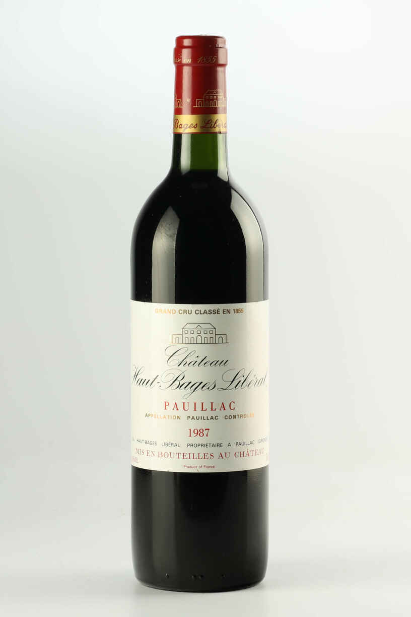 Chateau Haut Bages Liberal 1987