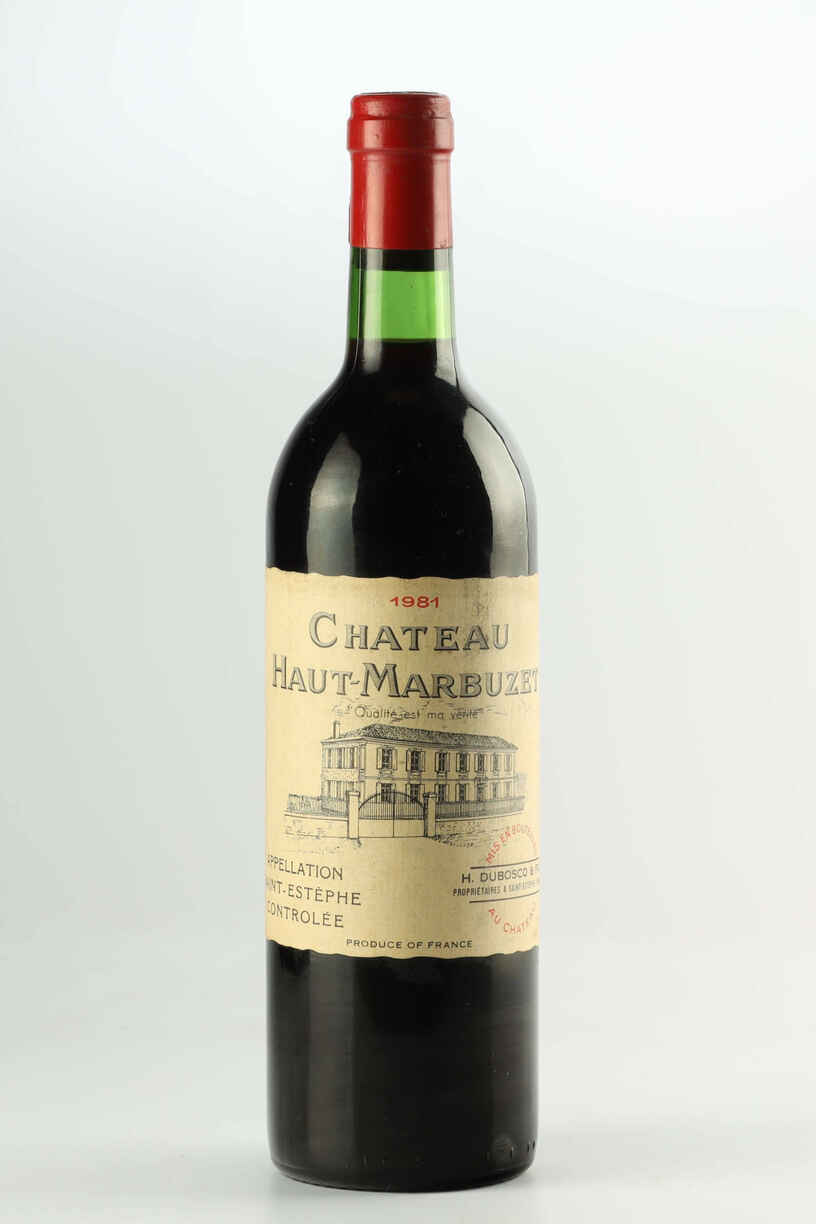 Chateau Haut Marbuzet 1981