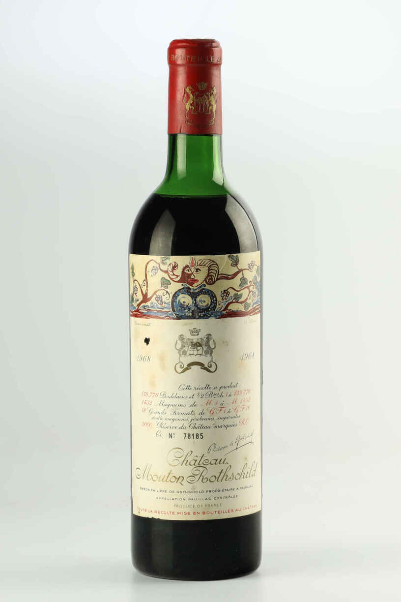 Chateau Mouton Rothschild 1968