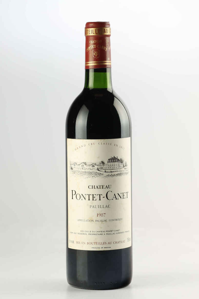 Chateau Pontet Canet 1987
