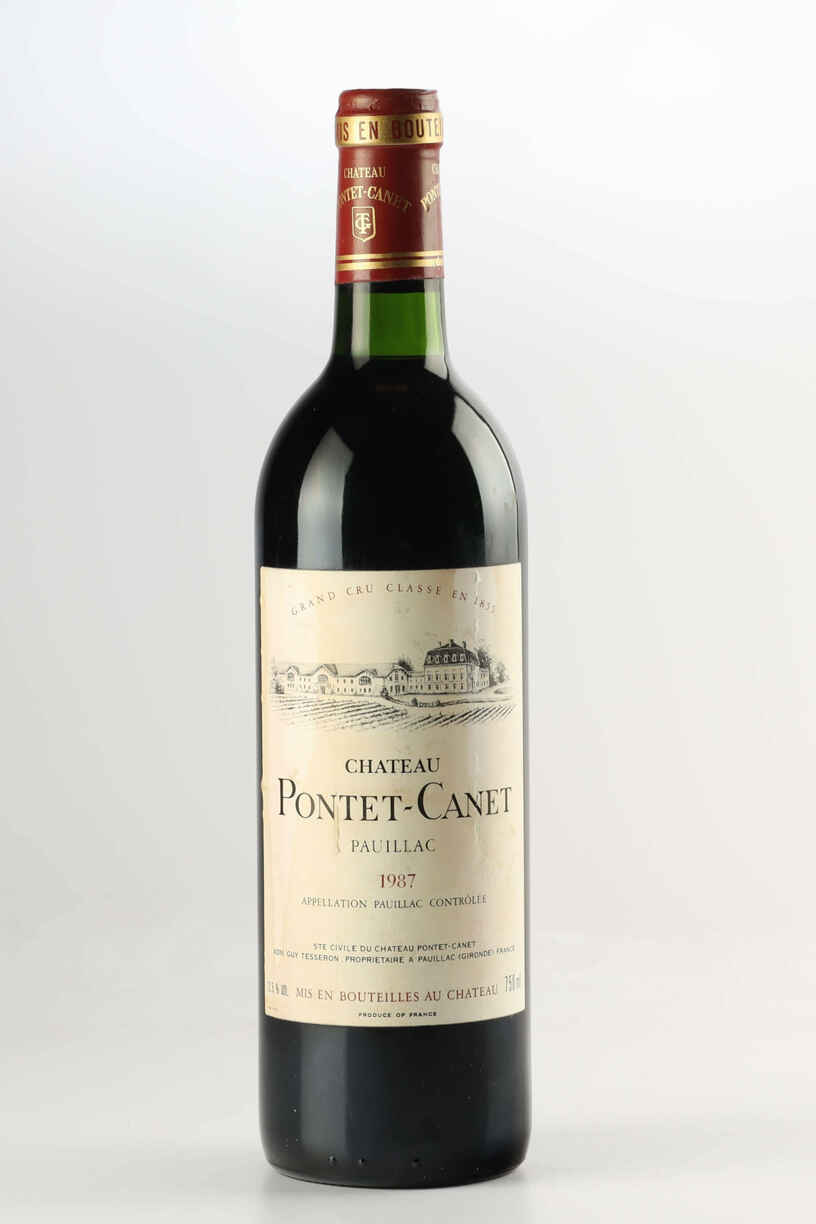 Chateau Pontet Canet 1987