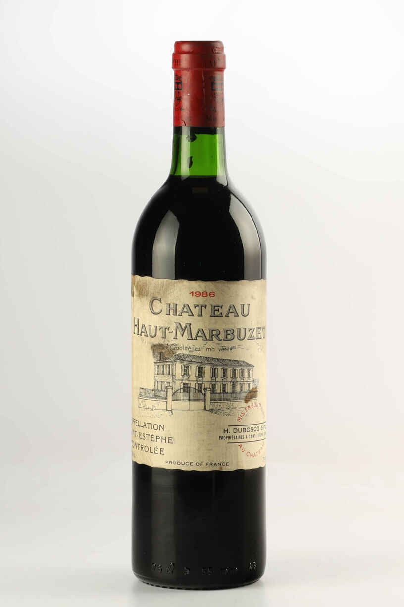 Chateau Haut Marbuzet 1986