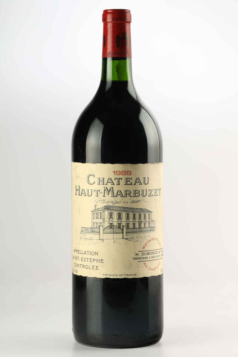 Chateau Haut Marbuzet 1986