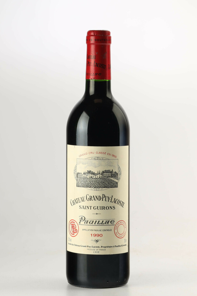 Chateau Grand Puy Lacoste, 1990