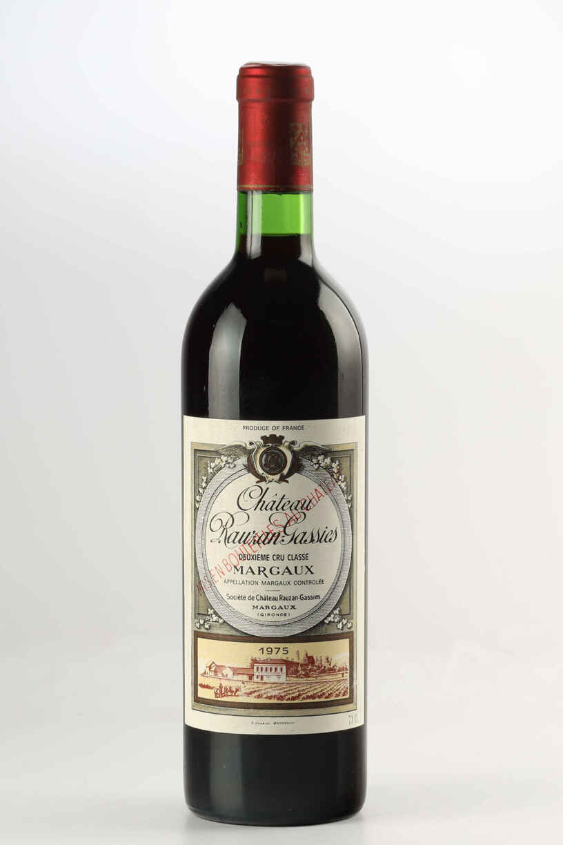 Chateau Rauzan Gassies 1975