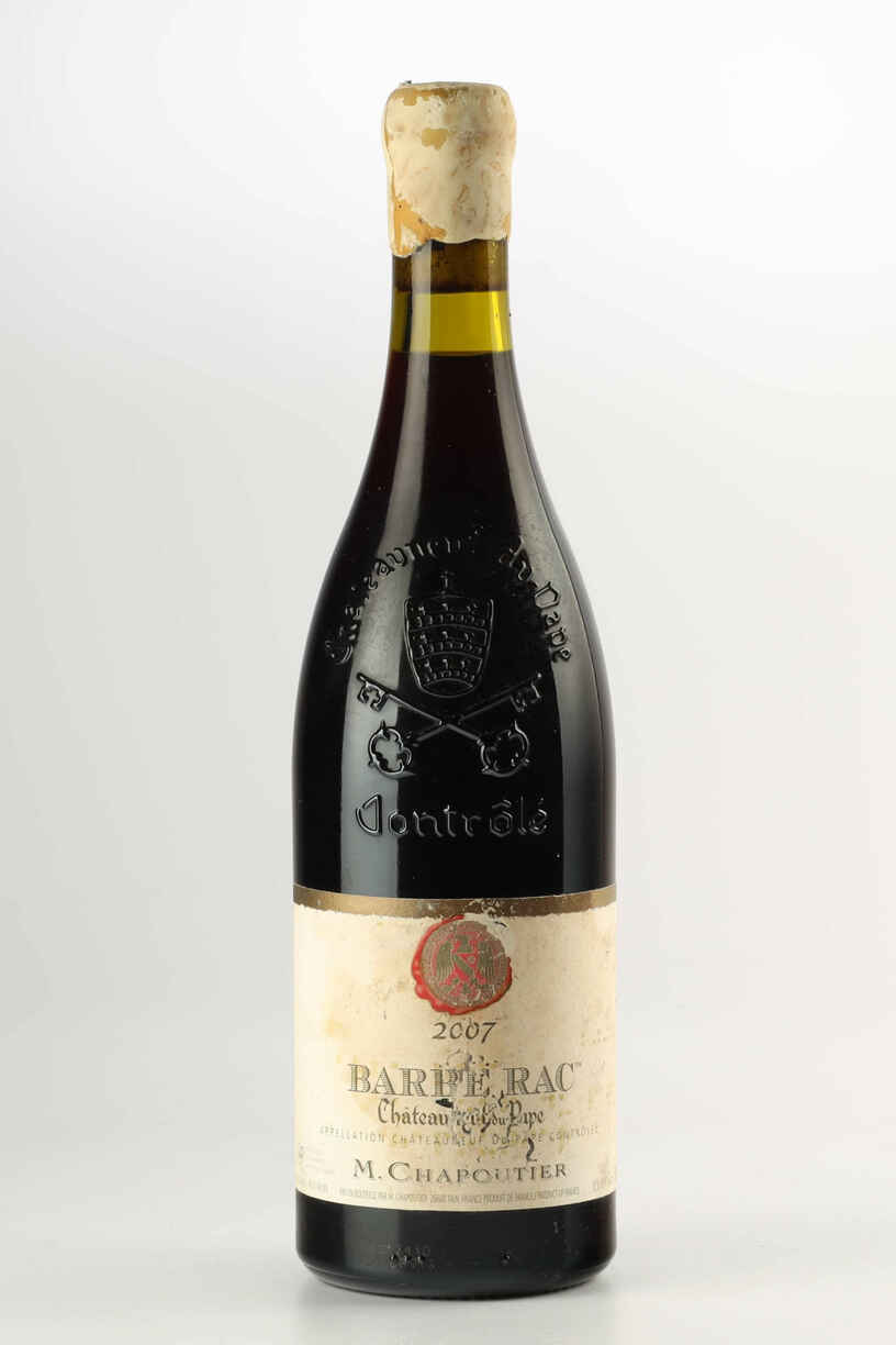 Chapoutier Chateauneuf Du Pape Barbe Rac 2007