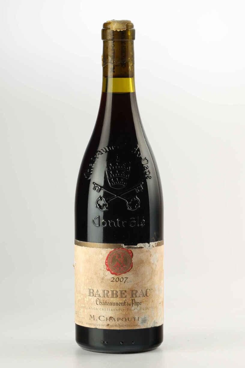 Chapoutier Chateauneuf Du Pape Barbe Rac 2007