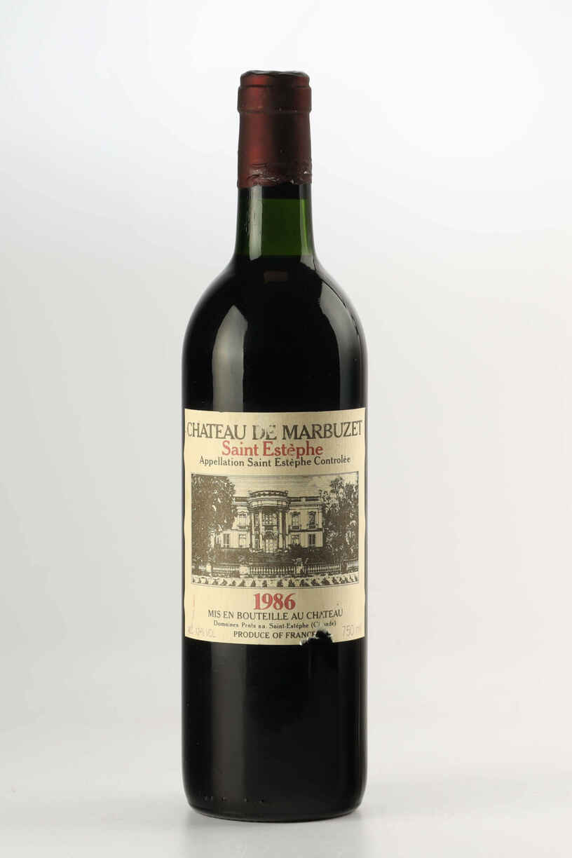 Chateau De Marbuzet 1986