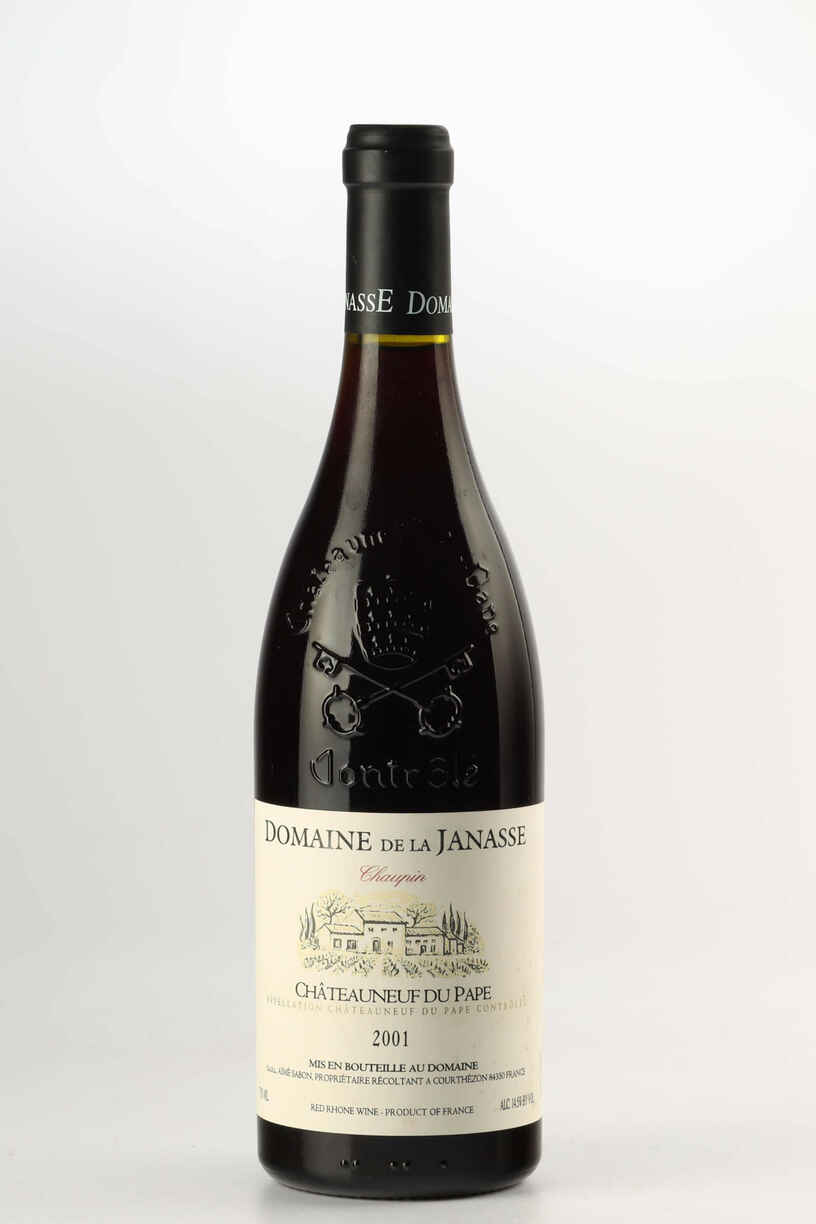 De La Janasse Chateauneuf Du Pape Cuvee Chaupin 2001