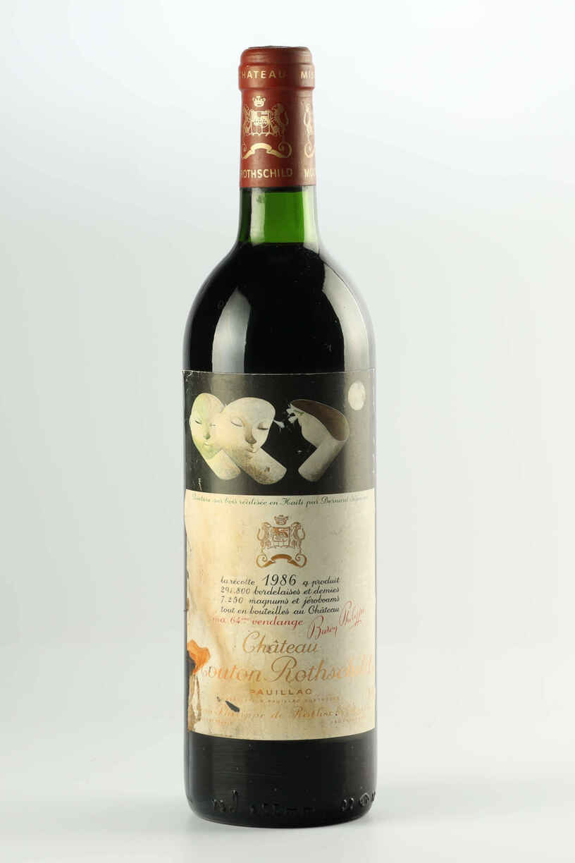 Chateau Mouton Rothschild, 1986