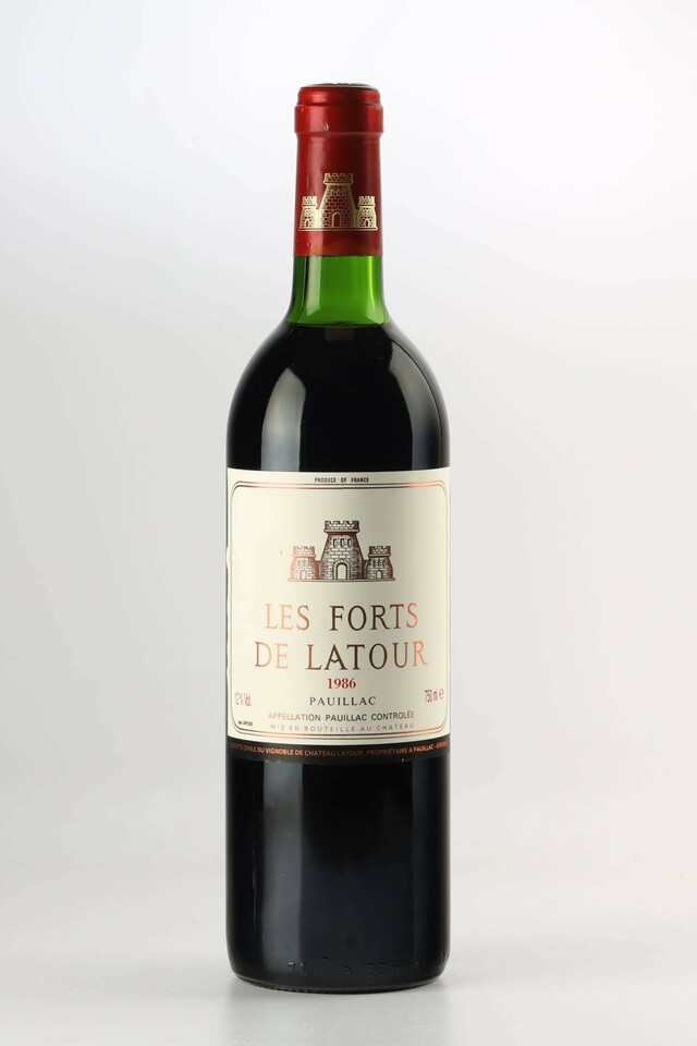Chateau Latour Les Forts De Latour, 1986