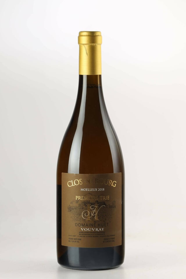 Huet Vouvray Clos Du Bourg 1er Trie Moelleux, 2018