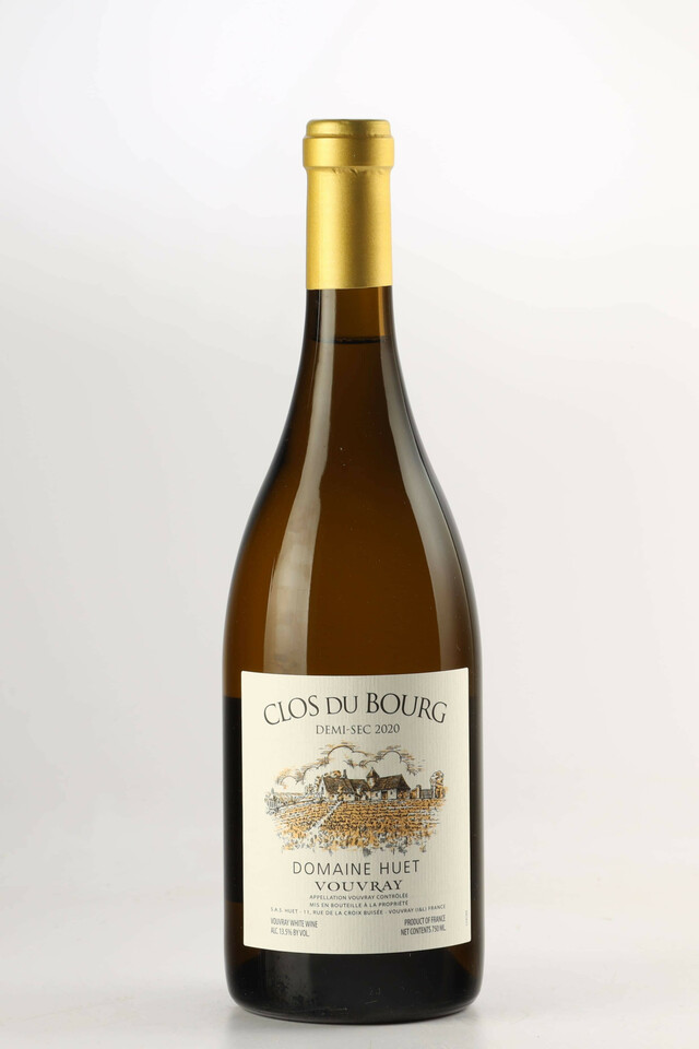 Huet Vouvray Clos Du Bourg Demi Sec, 2020