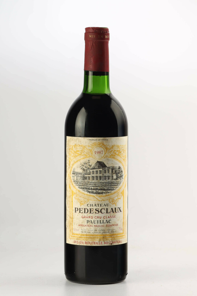 Chateau Pedesclaux, 1987