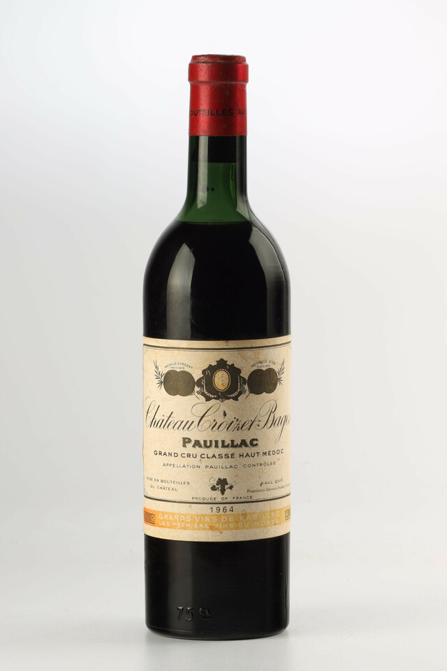 Chateau Croizet Bages, 1964