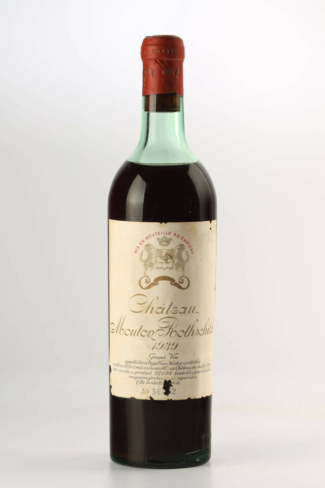 Chateau Mouton Rothschild, 1939