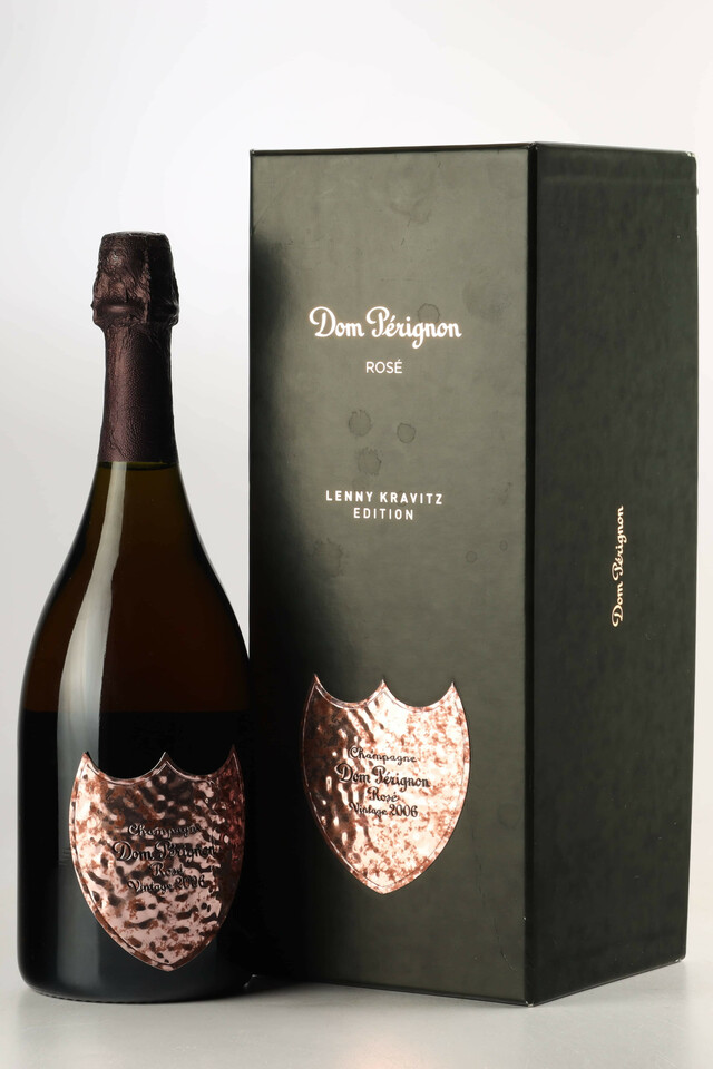 Moet Chandon Dom Perignon Lenny Kravitz Rose Limited Edition, 2006