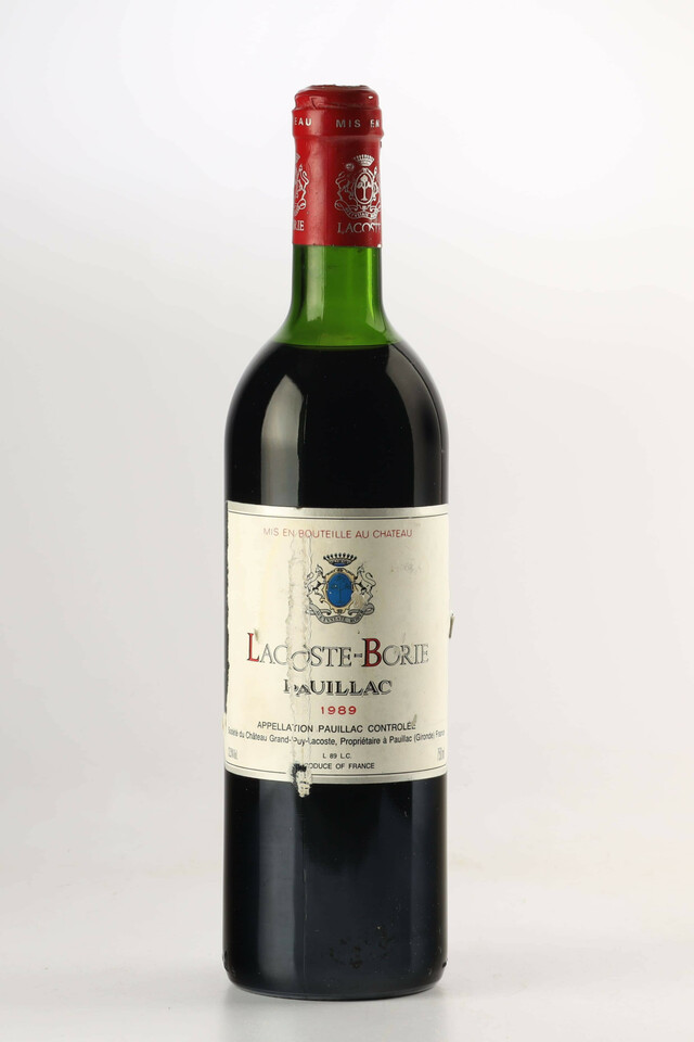 Chateau Grand-puy-lacoste Lacoste-borie, 1989