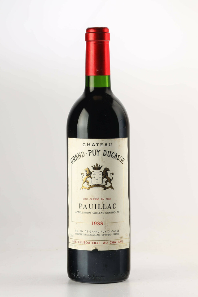 Chateau Grand Puy Ducasse, 1988