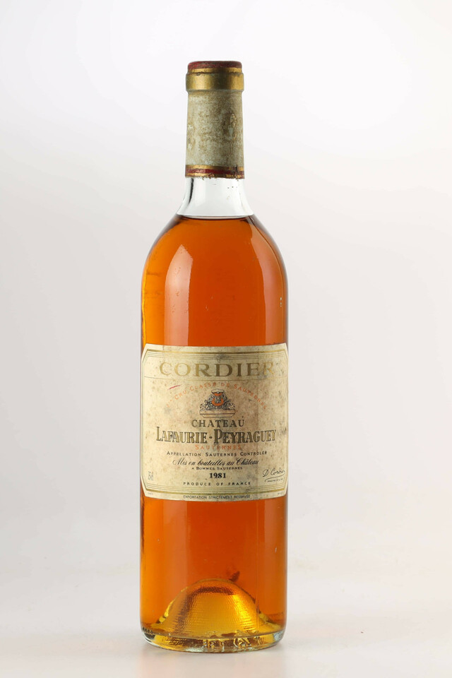 Chateau Lafaurie Peyraguey, 1981