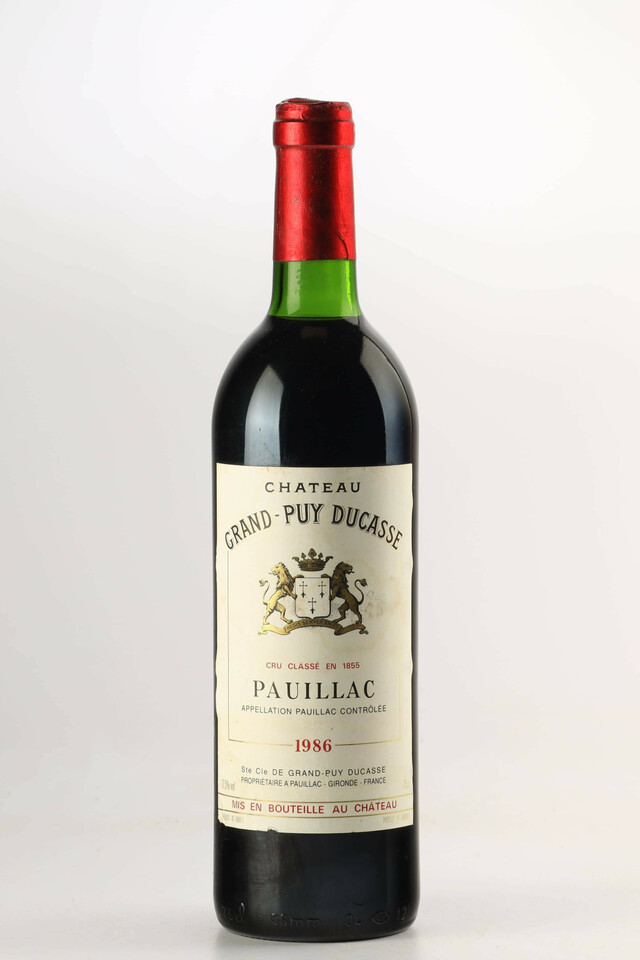 Chateau Grand Puy Ducasse, 1986