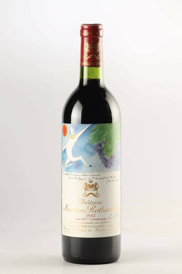 Chateau Mouton Rothschild, 1982