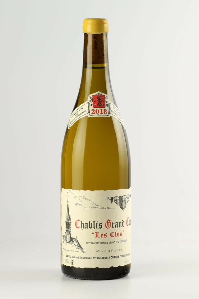 Vincent Dauvissat Chablis Les Clos Grand Cru, 2018