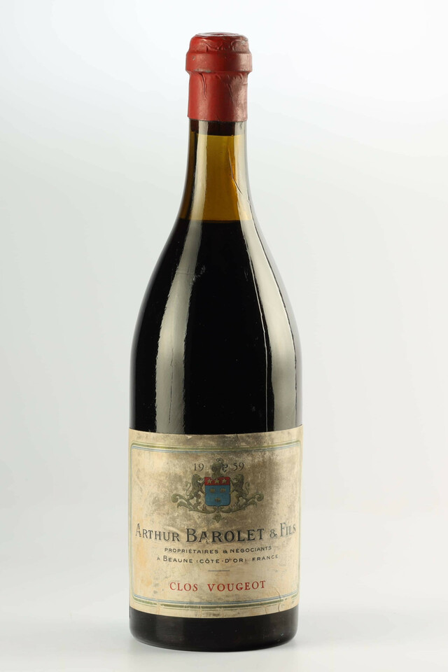 Arthur Barolet Clos Vougeot Grand Cru, 1959